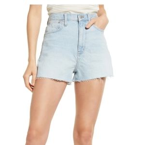 NWT Madewell The Momjean Short Short 26